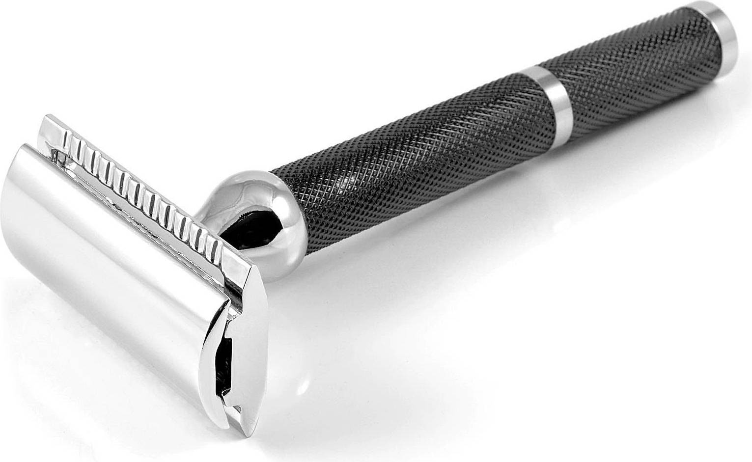 Svart Oldschool DE Safety Razor