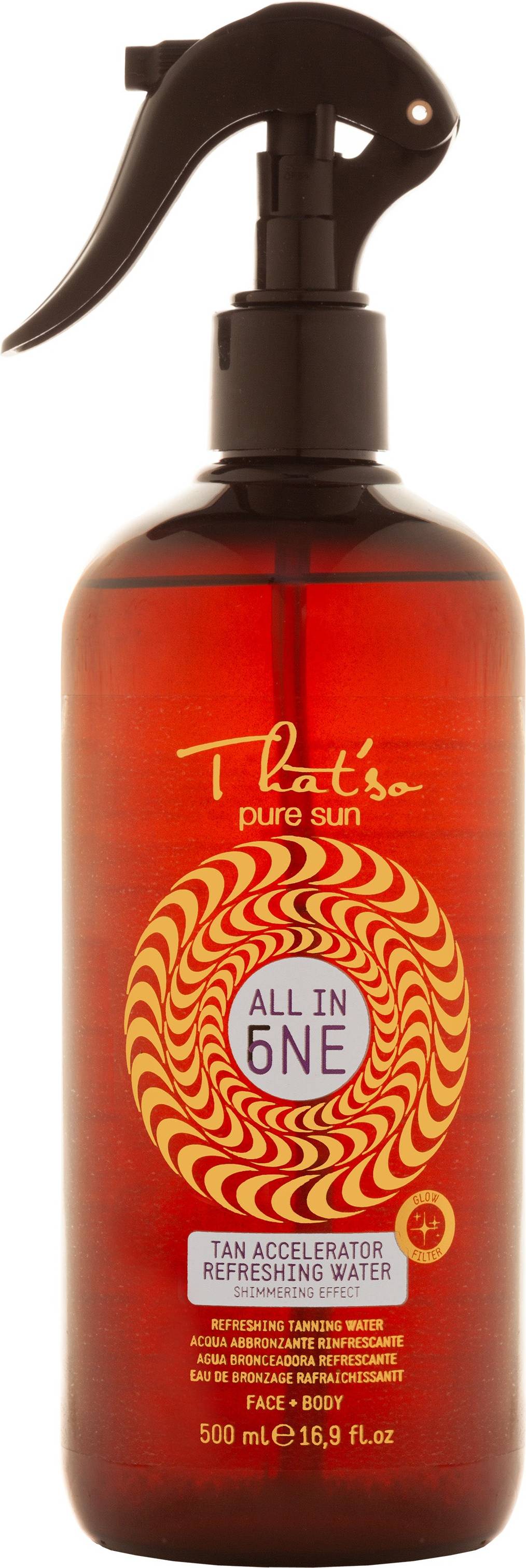 Tan Accelerator Refreshing Water