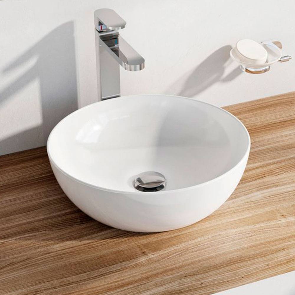 Hill Ceramic Ravak Håndvask Uni Slim Rund 40 cm