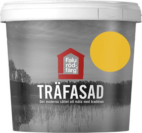 TRÄFASAD OCKRA