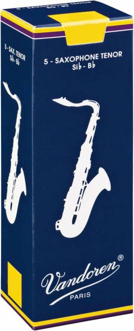 Vandoren Bb Tenor Saxophone Reeds Box 5