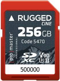 ProMaster ProMaster Rugged SD Memory Card UHS-II V90 256GB