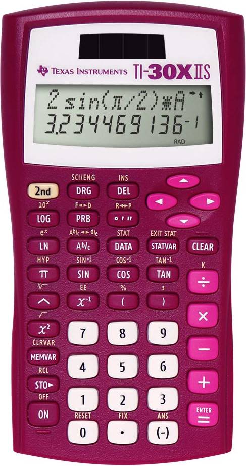 TI-30XIIS Scientific Calculator Raspberry Small