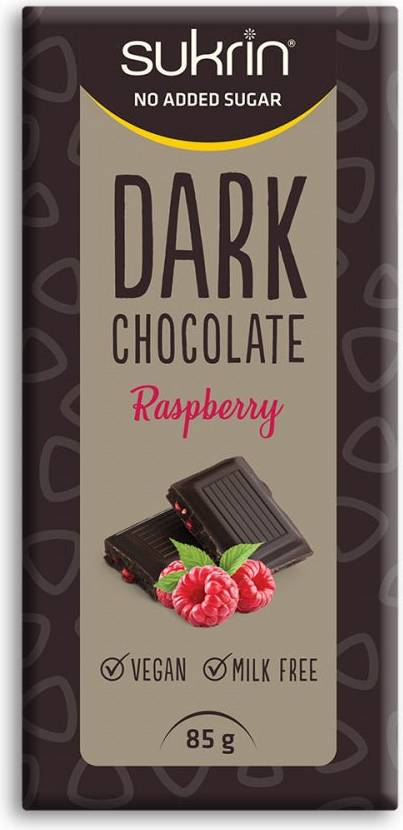 Funksjonell Mat Sukrin Dark Chocolate Raspberry 40g