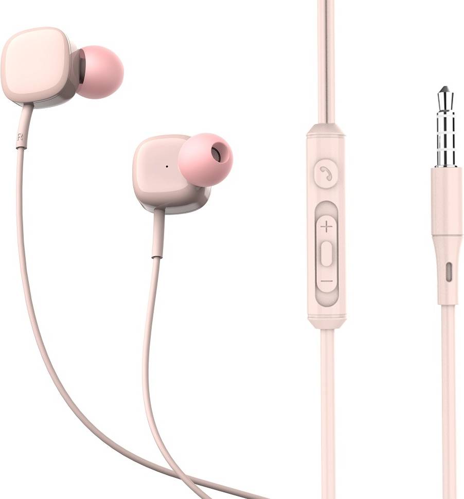 Basic Sigma Cuffie In-Ear Cablate Rosa