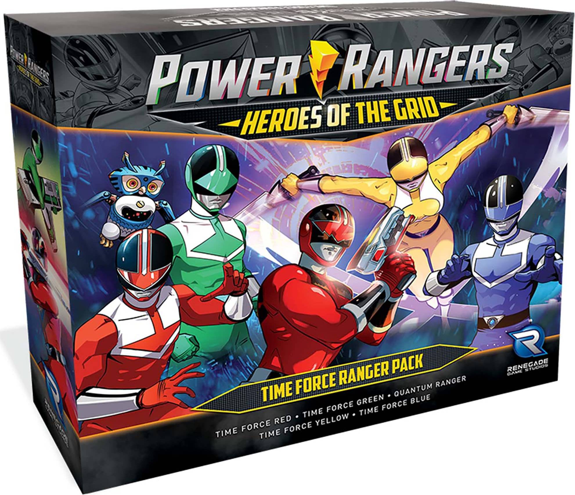 Power Rangers Heroes Of The Grid Time Force Ranger Pack
