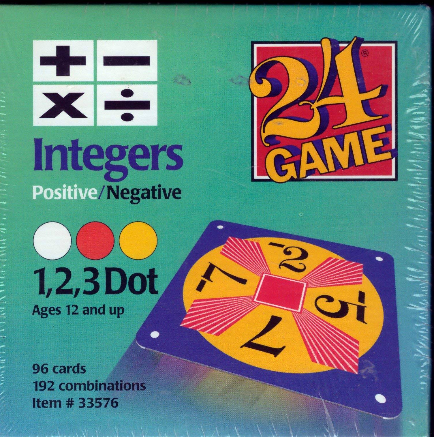 Gioco 24 Game 96-Card Deck Integers Math Card Game