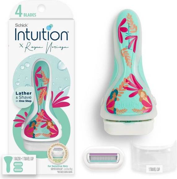 Schick intuition razor Schick Intuition Reyna Womens Razor 1 Razor Handle And 2 Refills