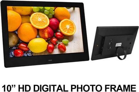 Digital picture frame Graviton 10-Inch HD Digital Picture Frame Power Adapter Control HD Frame Album