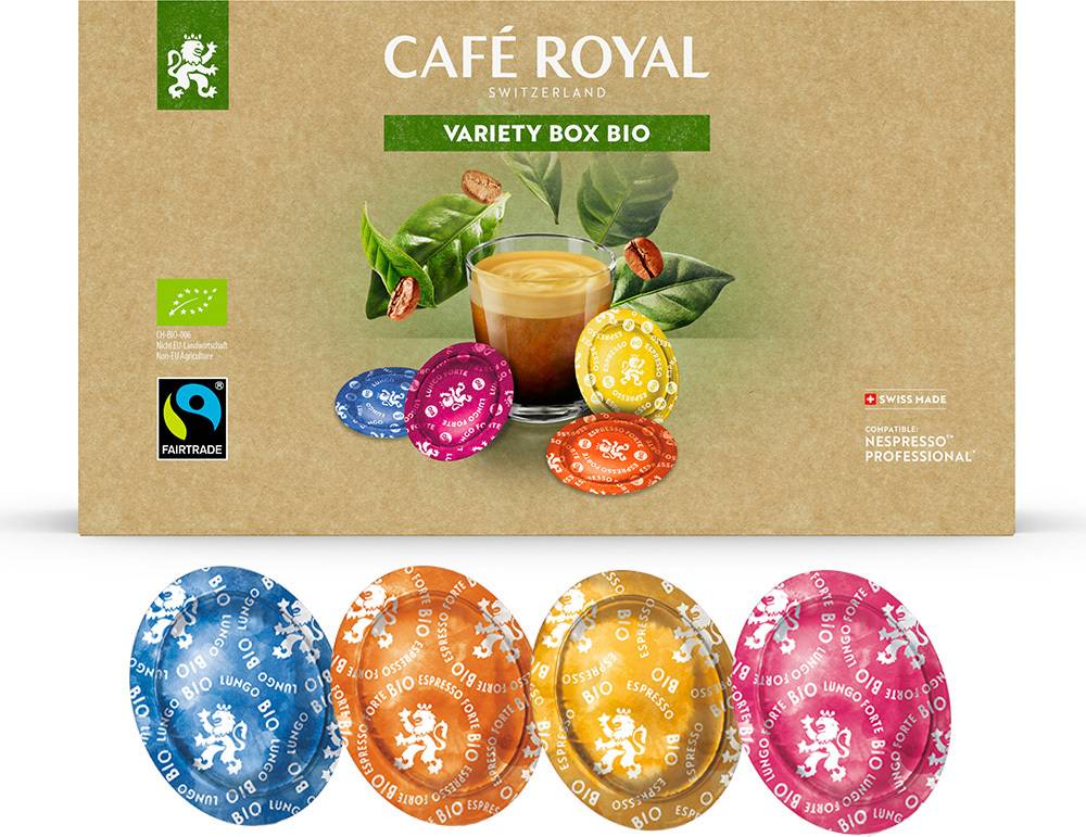 Bio Variety box for Nespresso Pro.