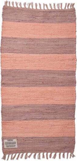 Bongusta Chindi Rug Grå, Pink
