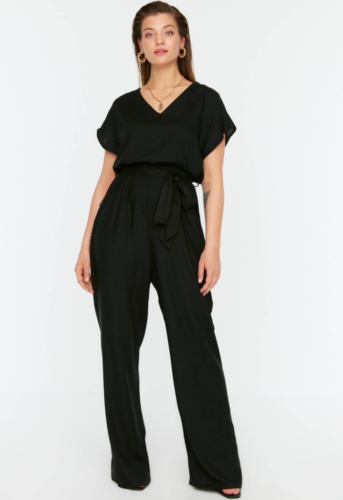 Trendyol Collection Curve Jumpsuit - Sort