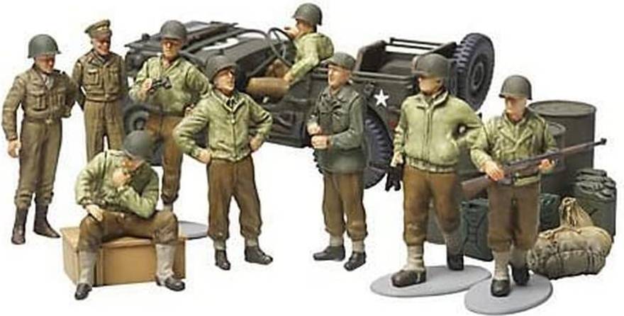 Tamiya Models US Army Infantry at Rest Model Kit