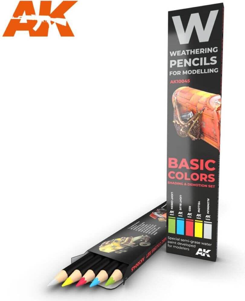 AK Interactive Basic Colors Shading Demotion Set
