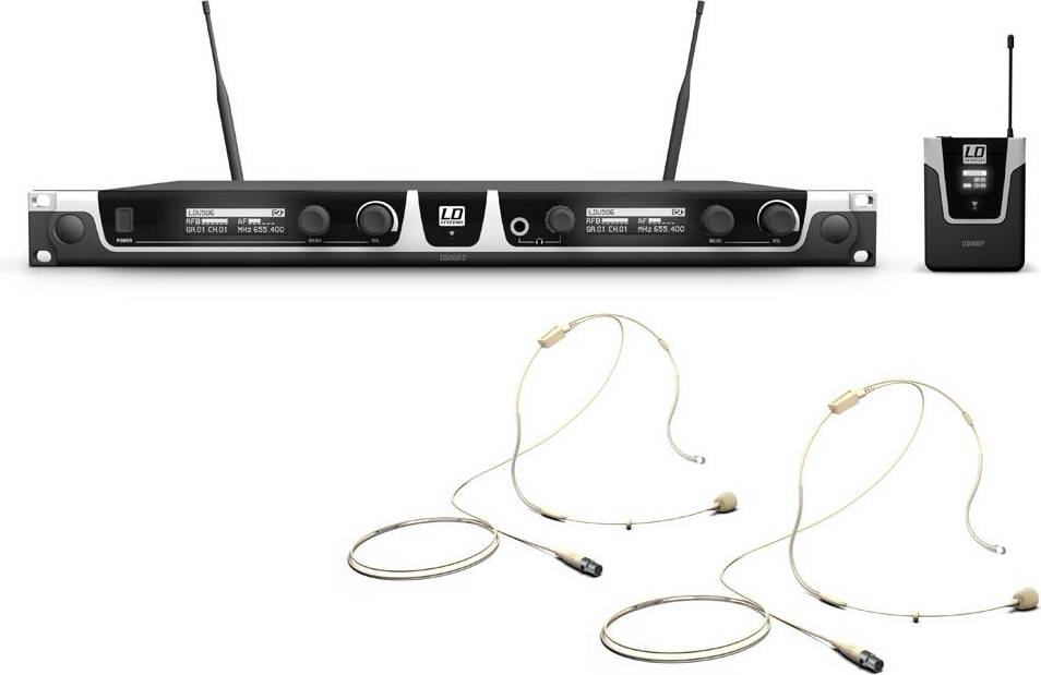 LD Systems U506 BPHH 2 Wireless Headset System
