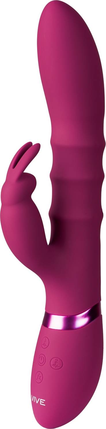 Sora Thrusting Rings G-punkts Rabbit Vibrator Rosa