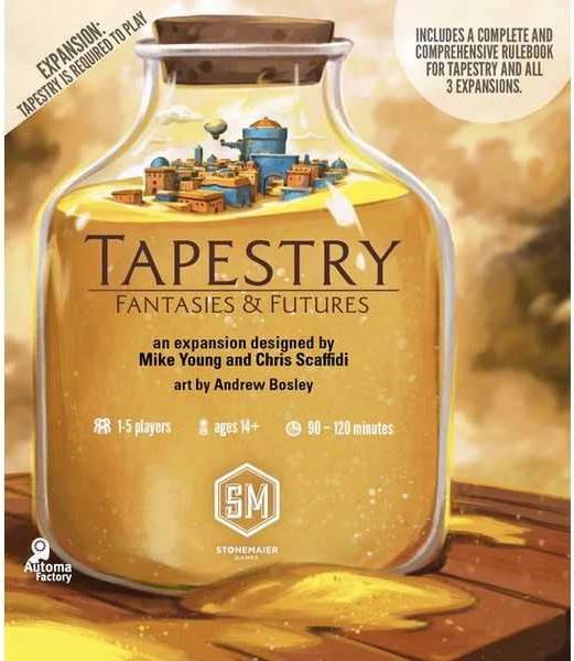 Stonemaier Games Tapestry Fantasies Futures Exp.
