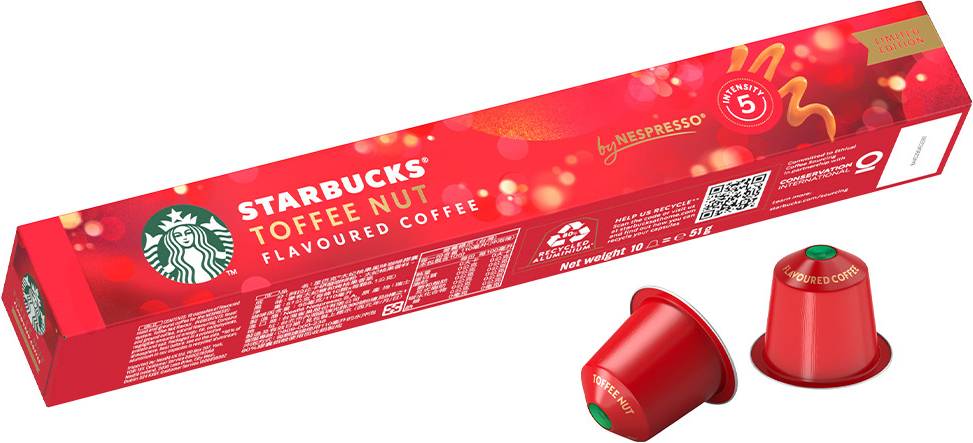 Starbucks Toffee Nut for Nespresso.