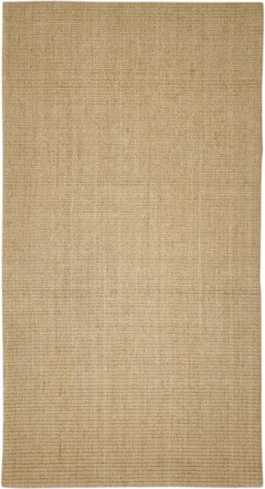 vidaXL light brown, 80 Rug Scratching Mat Scratching Post