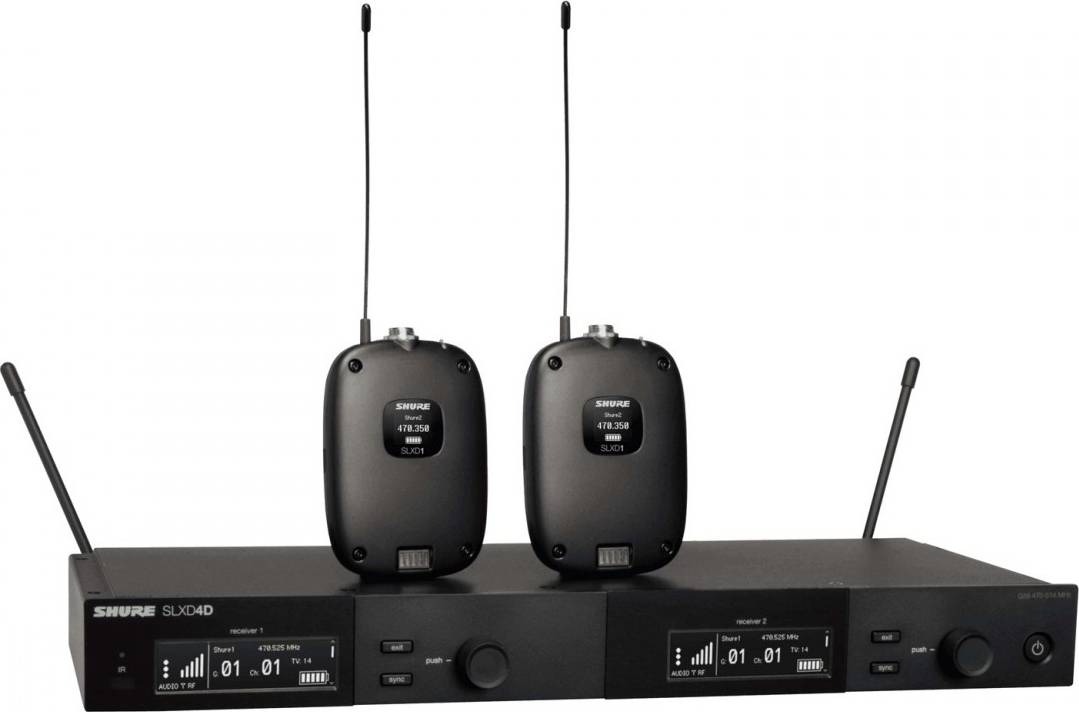 Shure slxd Shure SLXD14D-K59 Dual Wireless Guitar System