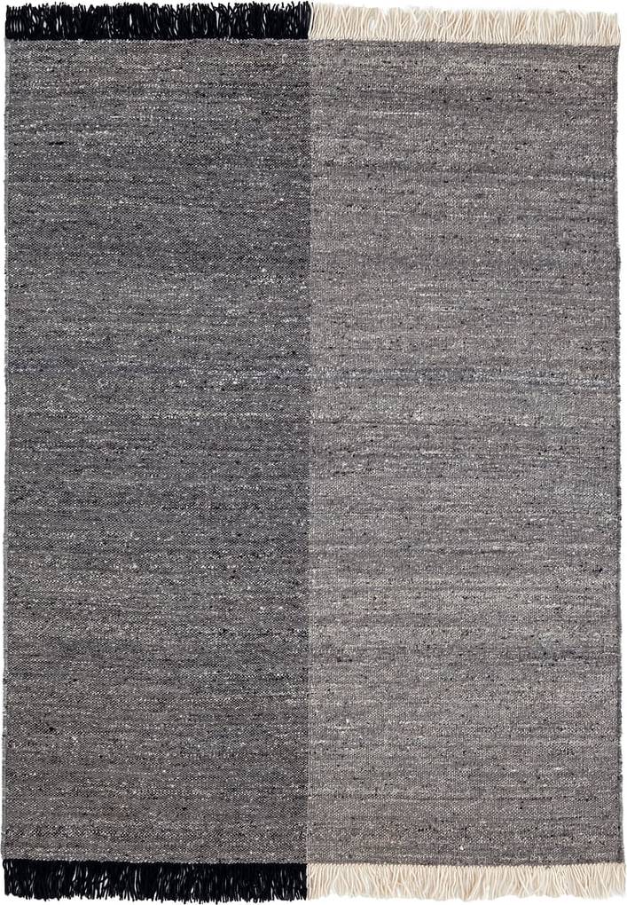 Re-Rug 3 Rug 170x240 cm Grau Handgewebt