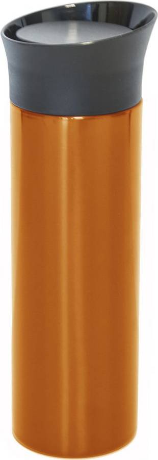 Exxent Rak Bilmugg - Orange Termosmugg