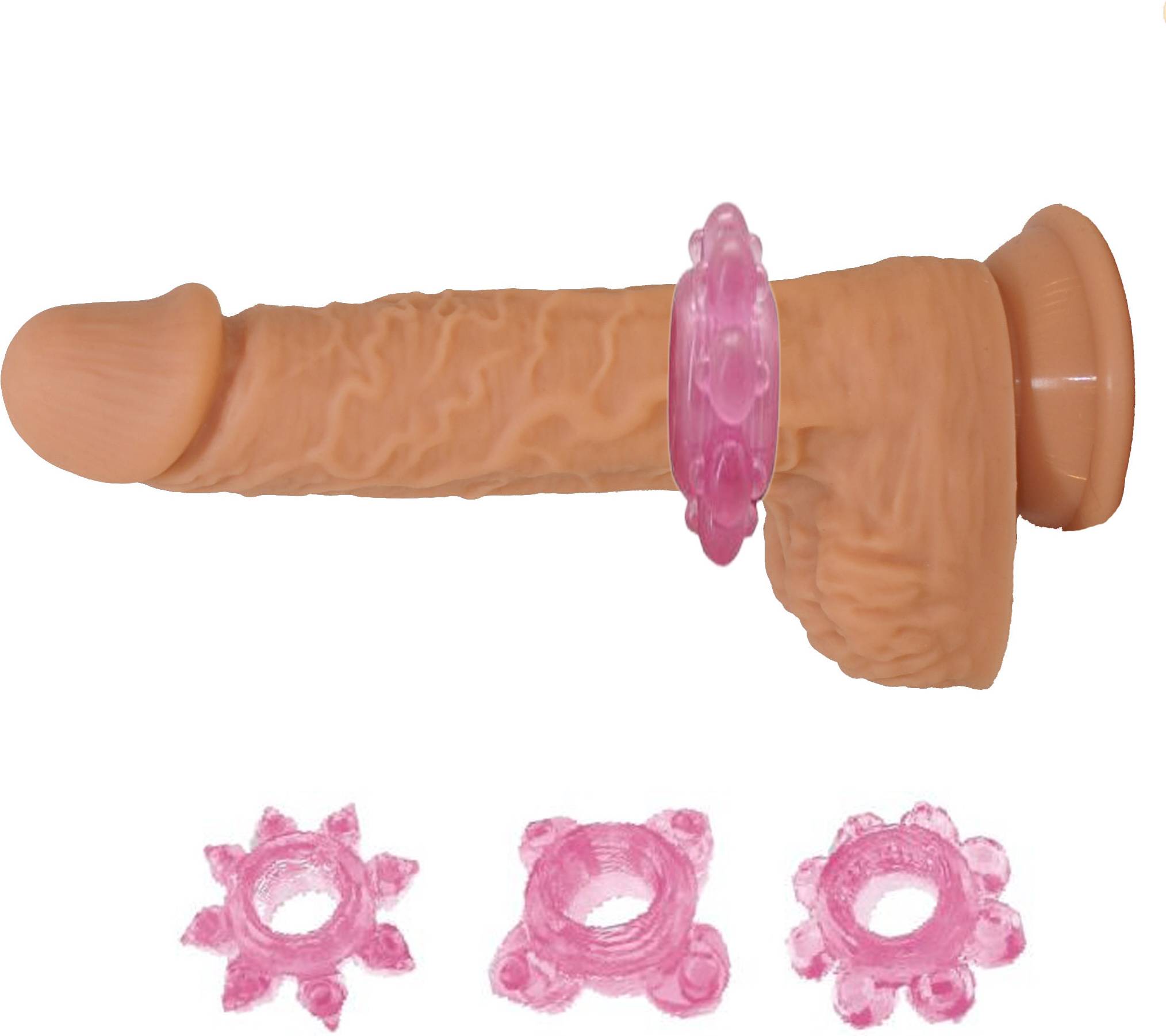 Anelli Fallici Pink Rings Kit