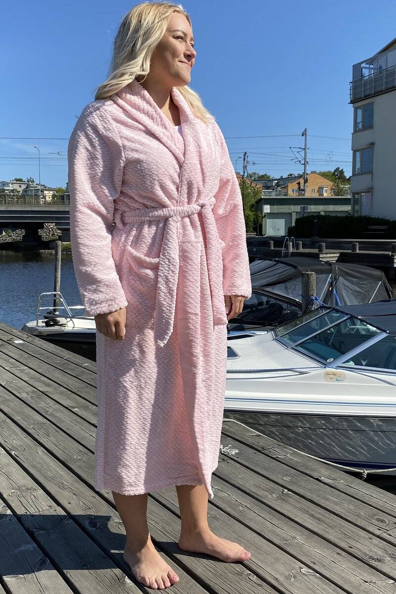 Only Maxi Morgonrock Dam Rosa