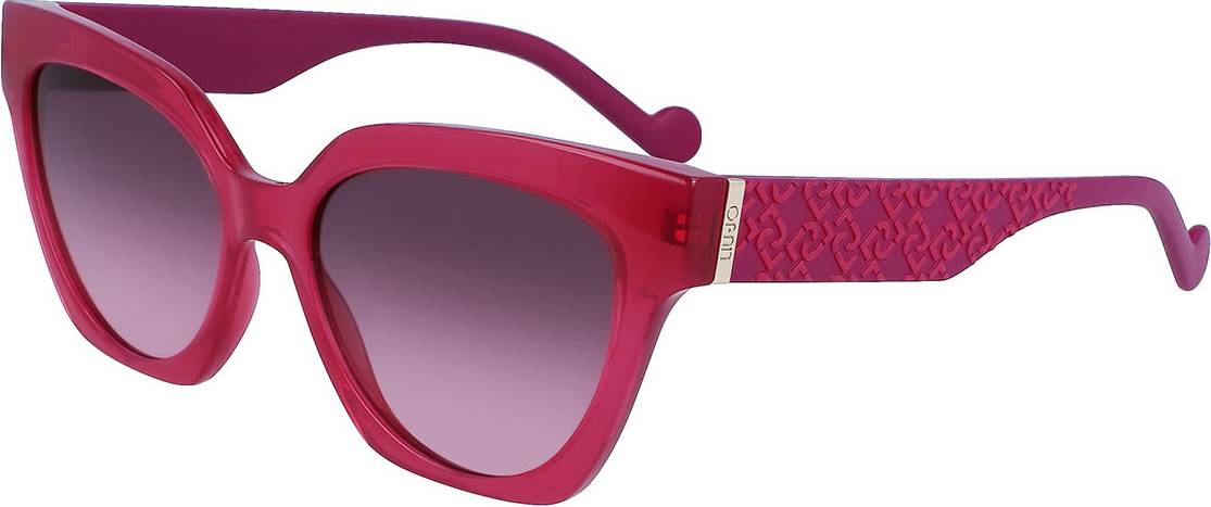 Liu Jo Solbriller - Rød/Transparent Raspberry Red