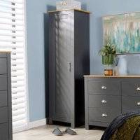 Home Source Graphite Camden Wardrobe