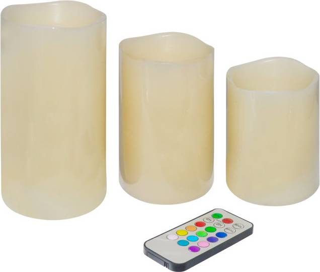 Blockljus LED 3-pack LED-ljus 3st