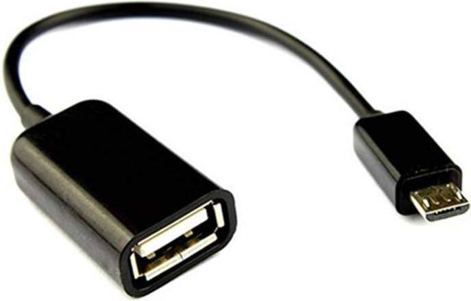 Northix USB til Micro USB Kabel Sort