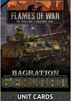 Battlefront German Unit Cards
