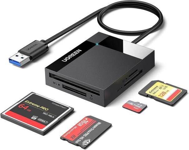 Hub ugreen UGREEN USB 3.0 SD Card Reader Hub Adapter - 5Gbps, Multi-Card Support