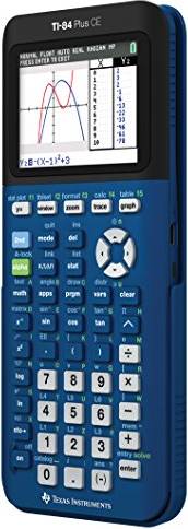Ti 84 Texas Instruments TI-84 Plus CE Denim Grafik-Rechner