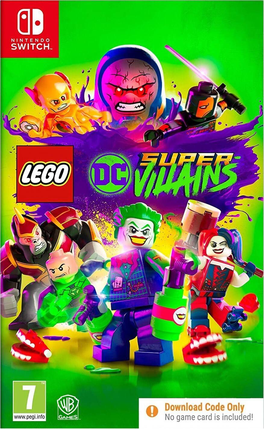 Nintendo LEGO DC Super-Villains Code In Box