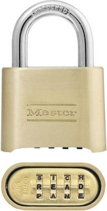 Master combination lock Master Lock Only no Key is