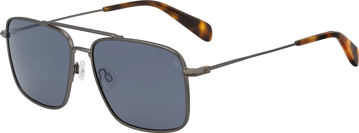 Rag & Bone RNB5022/S R80/KU Solbriller Matte Grey