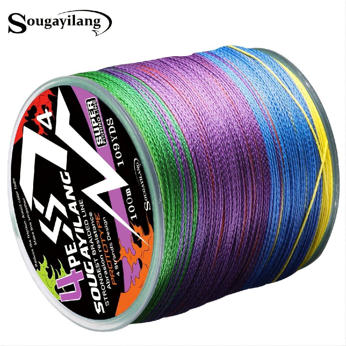 Shein 4 Strands PE Braided Strong Fishing Line