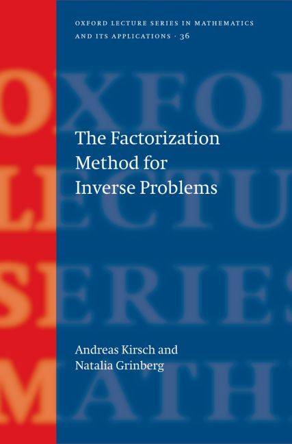 Factorization Method for Inverse Problems Upplaga 2 (Inbunden)