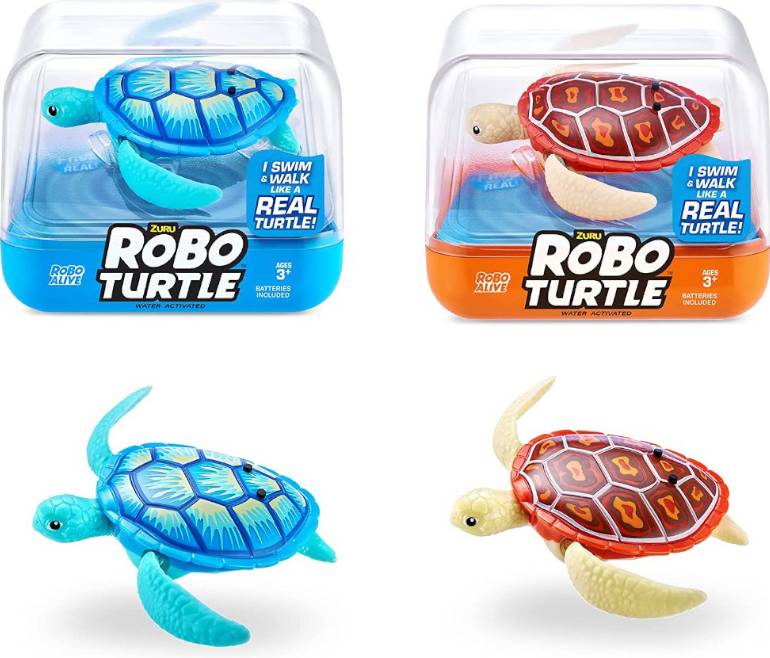 Zuru Robo Alive Robo Turtle Färg Rosa