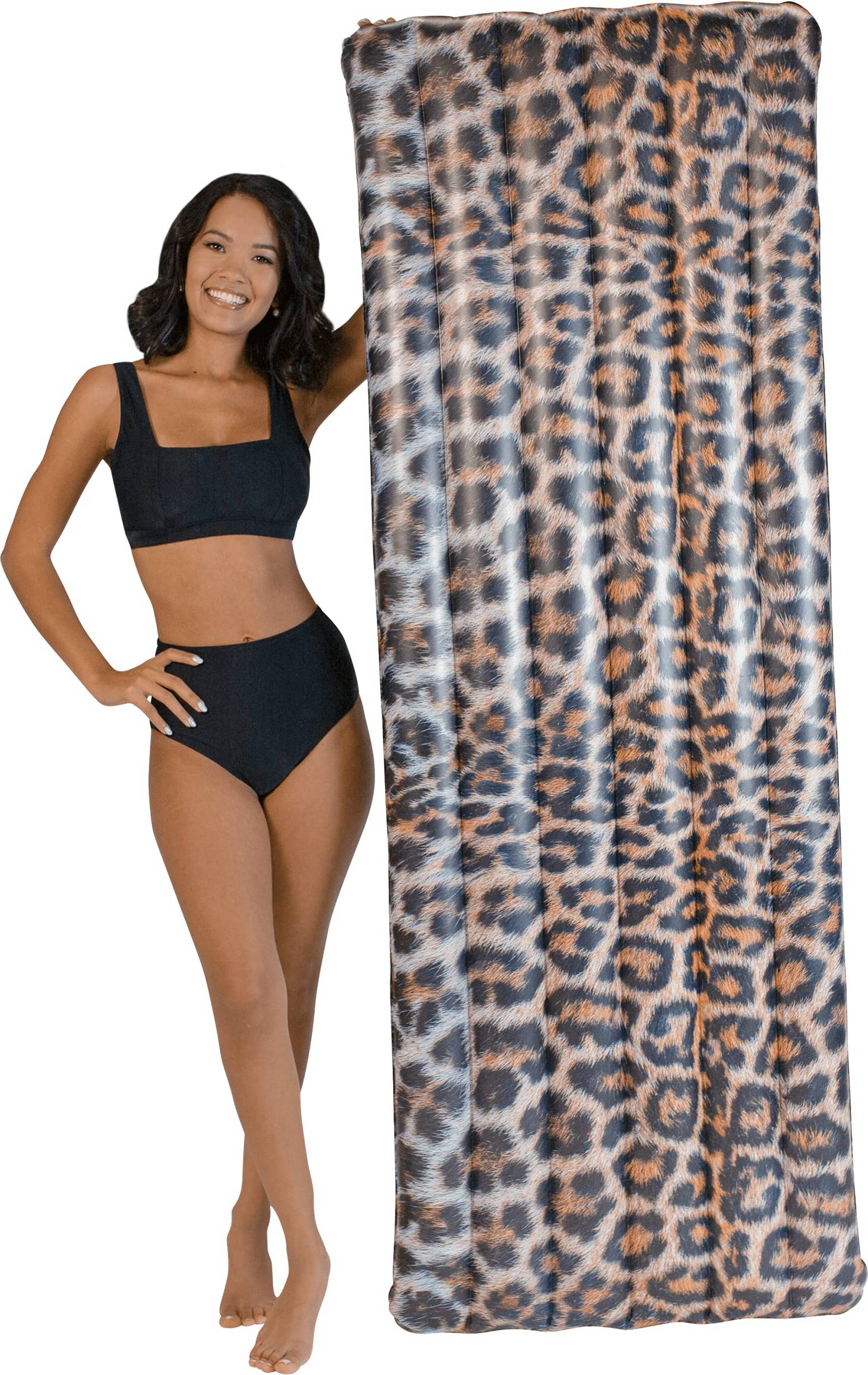Safari Collection Deluxe Raft 74" Leopard