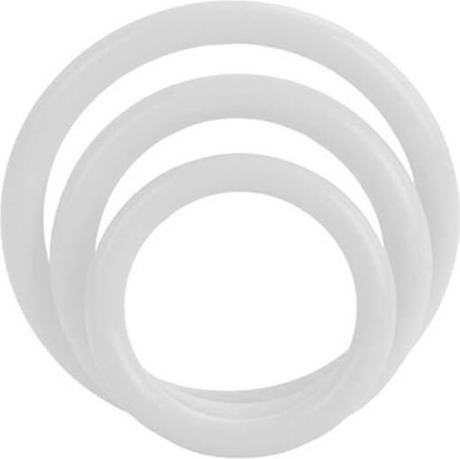 Tri-Rings White