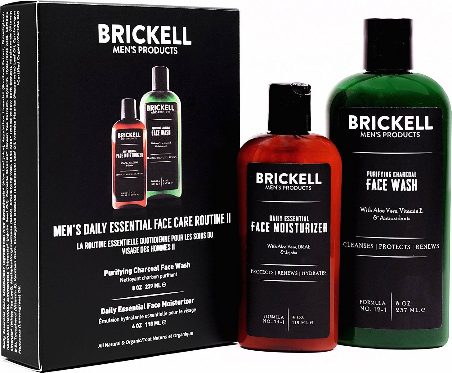 Daily Essential Face Care Routine II Face Wash Face Moisturizer