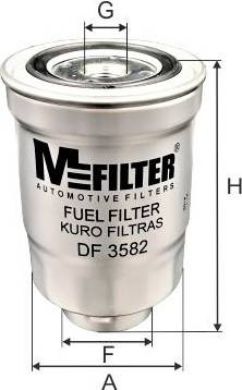 MFilter Fuel Filter DF 3582