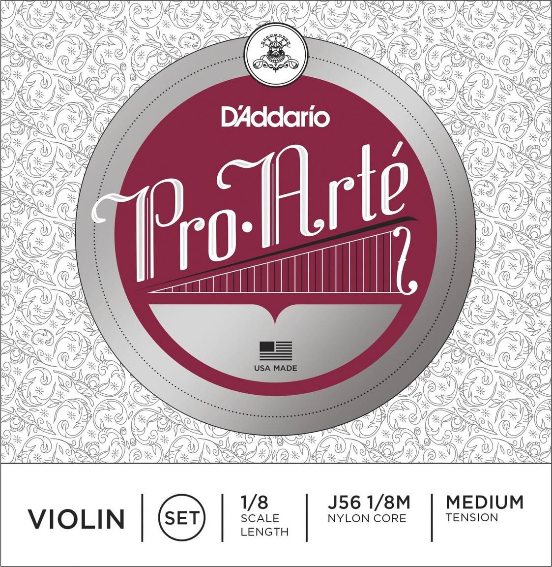 D'Addario Pro-Arte Violin String Set Medium