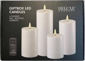 Blockljus LED Vit