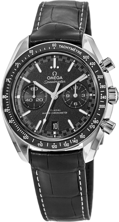 Omega speedmaster Omega Herreur Speedmaster Racing Sort Læder