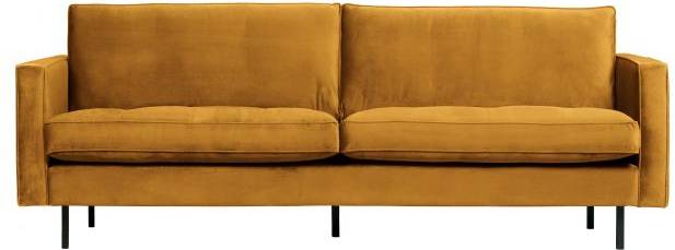BePureHome Rodeo Classic 2.5-Pers Velour Sofa
