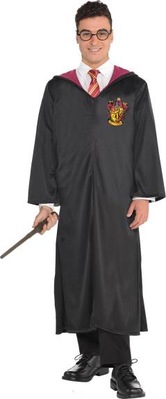 Harry potter adult costume Fancy Dress Amscan Adult Harry Potter Gryffindor Robe